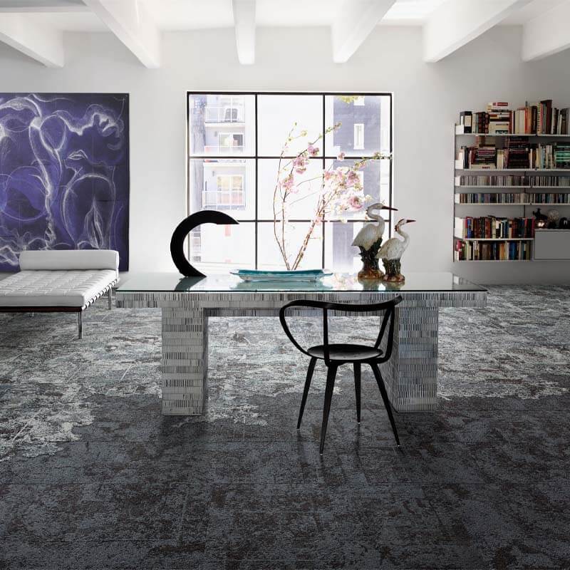Interface Net Effect B601 Arctic Carpet Tiles - DCTUK