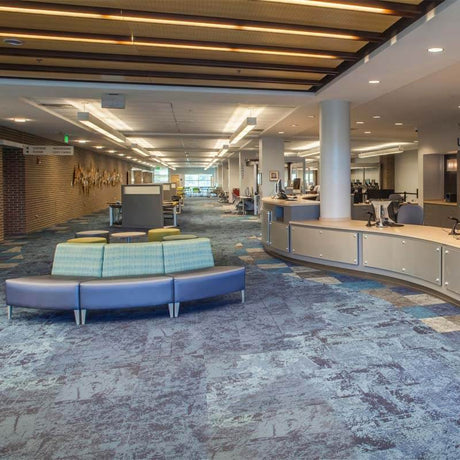 Interface Net Effect B602 Arctic Carpet Tiles - DCTUK