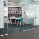 Interface NY - LON Streets Broome Street Black Glass Carpet Tiles - DCTUK