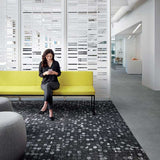 Interface NY - LON Streets Broome Street Black Glass Carpet Tiles - DCTUK