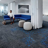Interface NY - LON Streets Broome Street Black Glass Carpet Tiles - DCTUK