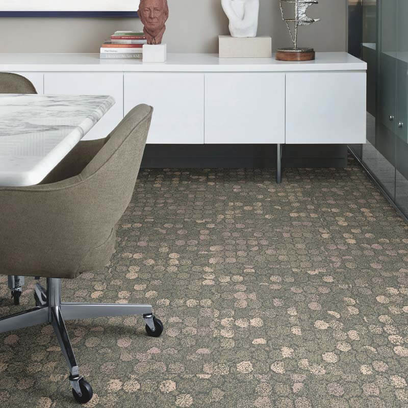 Interface NY - LON Streets Broome Street Black Glass Carpet Tiles - DCTUK
