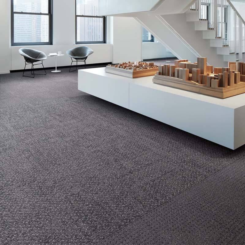 Interface NY - LON Streets Dover Street Brown Dot Carpet Tiles - DCTUK