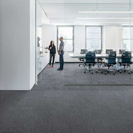 Interface NY - LON Streets Dover Street Brown Dot Carpet Tiles - DCTUK