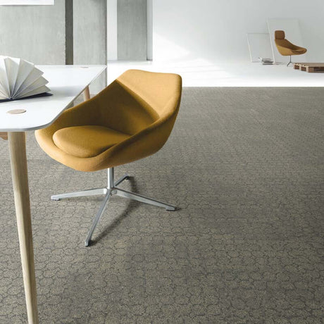 Interface NY - LON Streets Mercer Street Black Circle Carpet Tiles - DCTUK