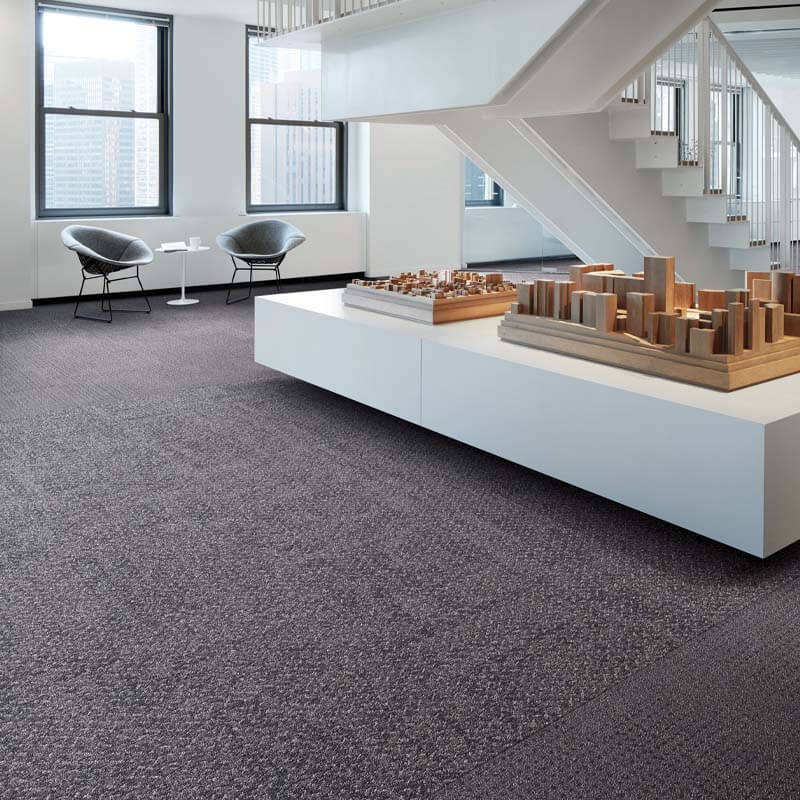 Interface NY - LON Streets Reade Street Black Plate Carpet Tiles - DCTUK