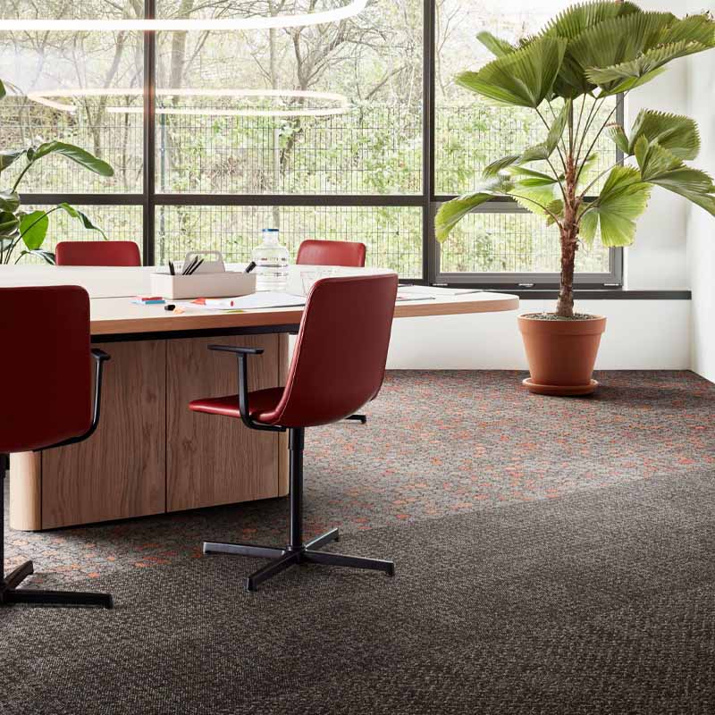 Interface NY - LON Streets Wheler Street Black Square Carpet Tiles - DCTUK