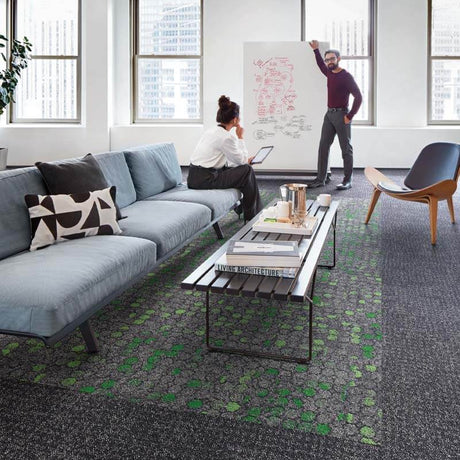 Interface NY - LON Streets Wheler Street Black Square Carpet Tiles - DCTUK