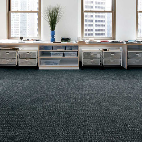 Interface NY - LON Streets Wheler Street Black Square Carpet Tiles - DCTUK