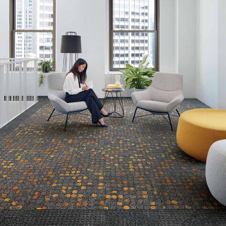 Interface NY - LON Streets Wheler Street Black Square Carpet Tiles - DCTUK