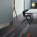 Interface Off Line Mushroom/Biscuit Carpet Planks - DCTUK