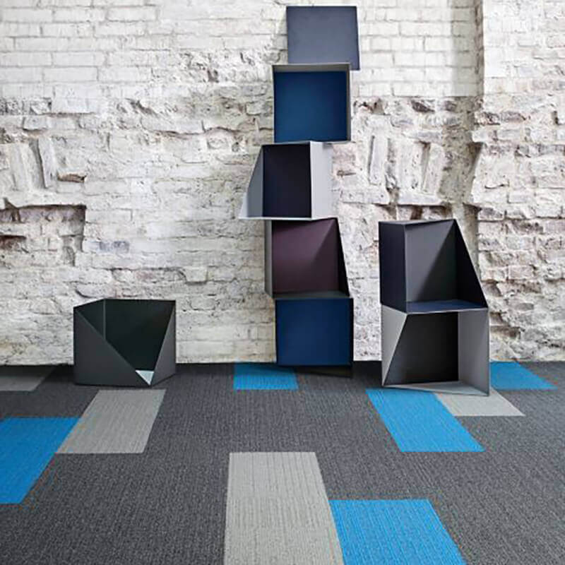 Interface On Line Aquamarine Carpet Planks - DCTUK