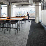 Interface Open Air 401 Black 9628001 Carpet Planks - DCTUK