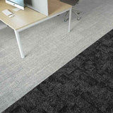 Interface Open Air 401 Black 9628001 Carpet Planks - DCTUK