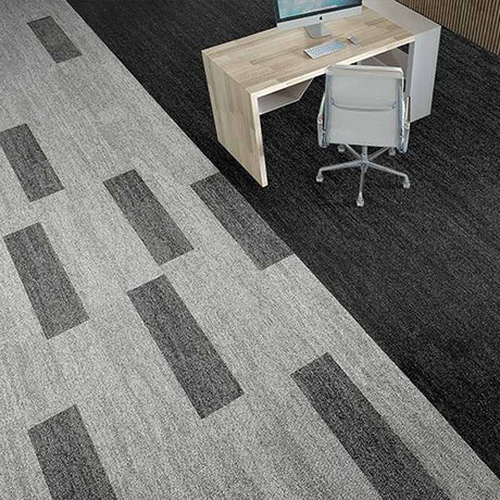 Interface Open Air 402 Black 9624001 Carpet Planks - DCTUK