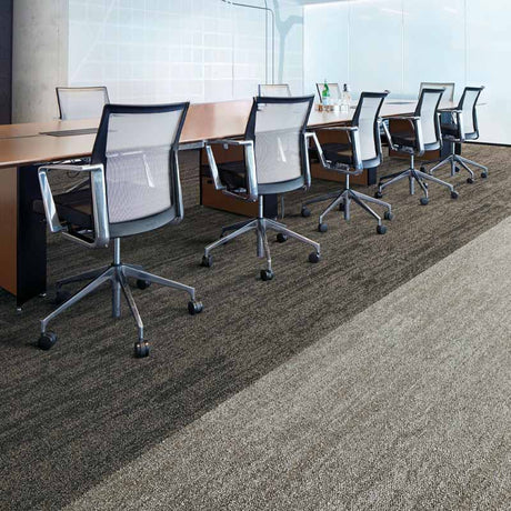 Interface Open Air 402 Black 9624001 Carpet Planks - DCTUK