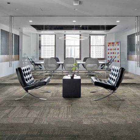 Interface Open Air 403 Black 9626001 Carpet Tiles - DCTUK