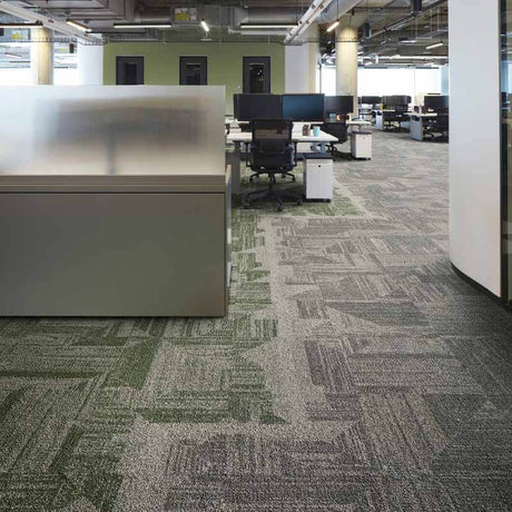 Interface Open Air 403 Black 9626001 Carpet Tiles - DCTUK