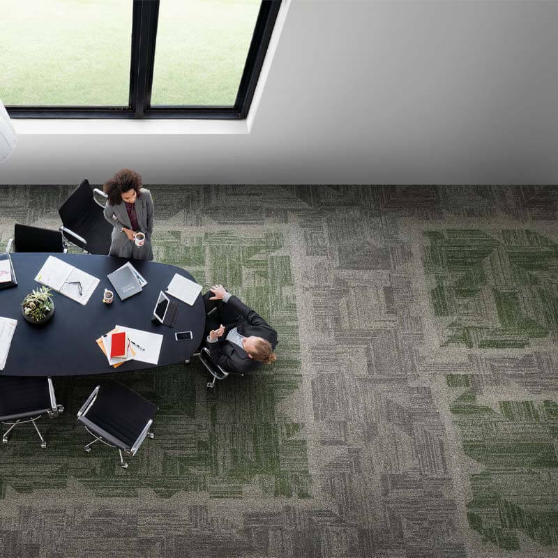 Interface Open Air 403 Black 9626001 Carpet Tiles - DCTUK