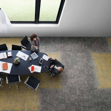 Interface Open Air 404 Black 9625001 Carpet Tiles - DCTUK