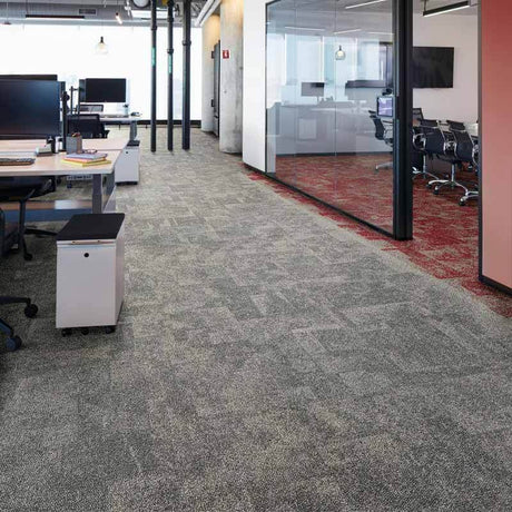 Interface Open Air 404 Black 9625001 Carpet Tiles - DCTUK