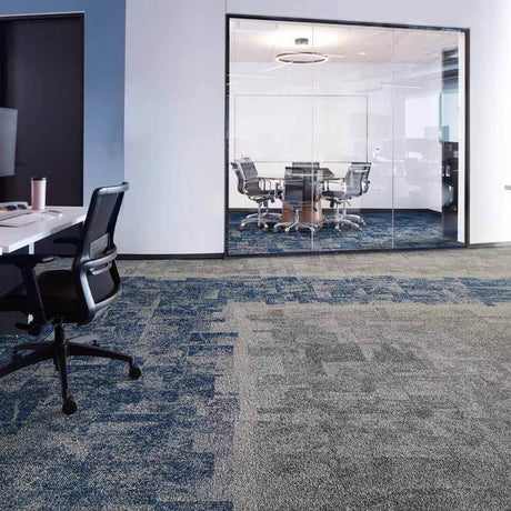 Interface Open Air 404 Black 9625001 Carpet Tiles - DCTUK