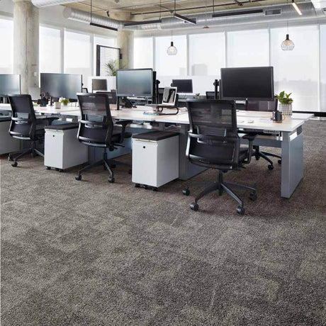 Interface Open Air 404 Black 9625001 Carpet Tiles - DCTUK