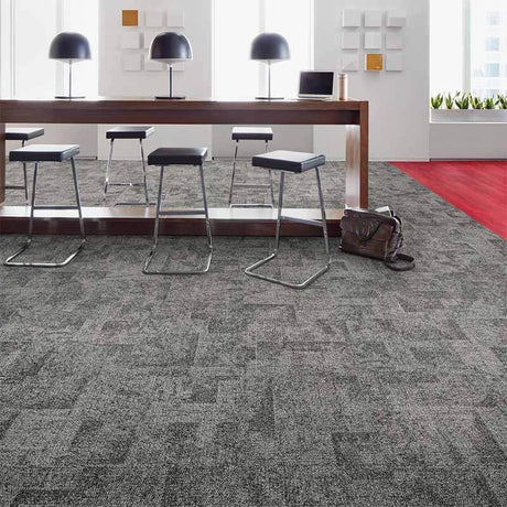 Interface Open Air 404 Black 9625001 Carpet Tiles - DCTUK