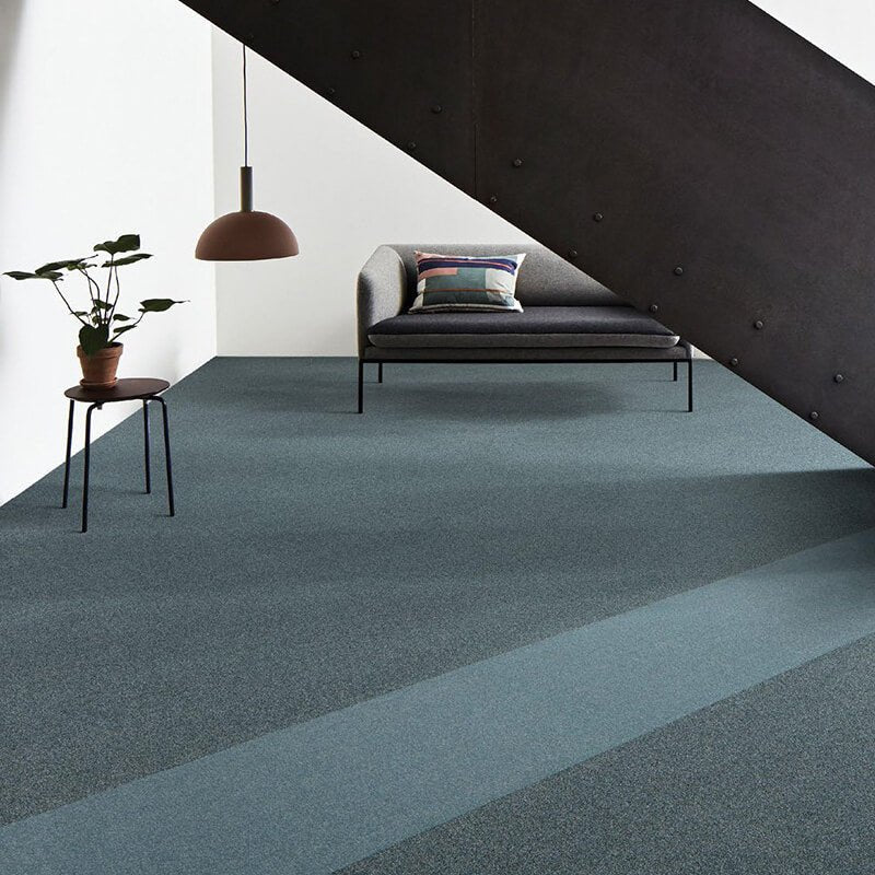 Interface Polichrome Solid Blue Nights 4266015 Carpet Tiles - DCTUK