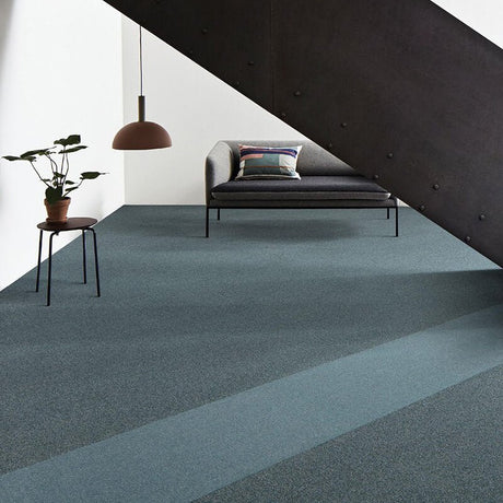 Interface Polichrome Solid Blue Nights 4266015 Carpet Tiles - DCTUK