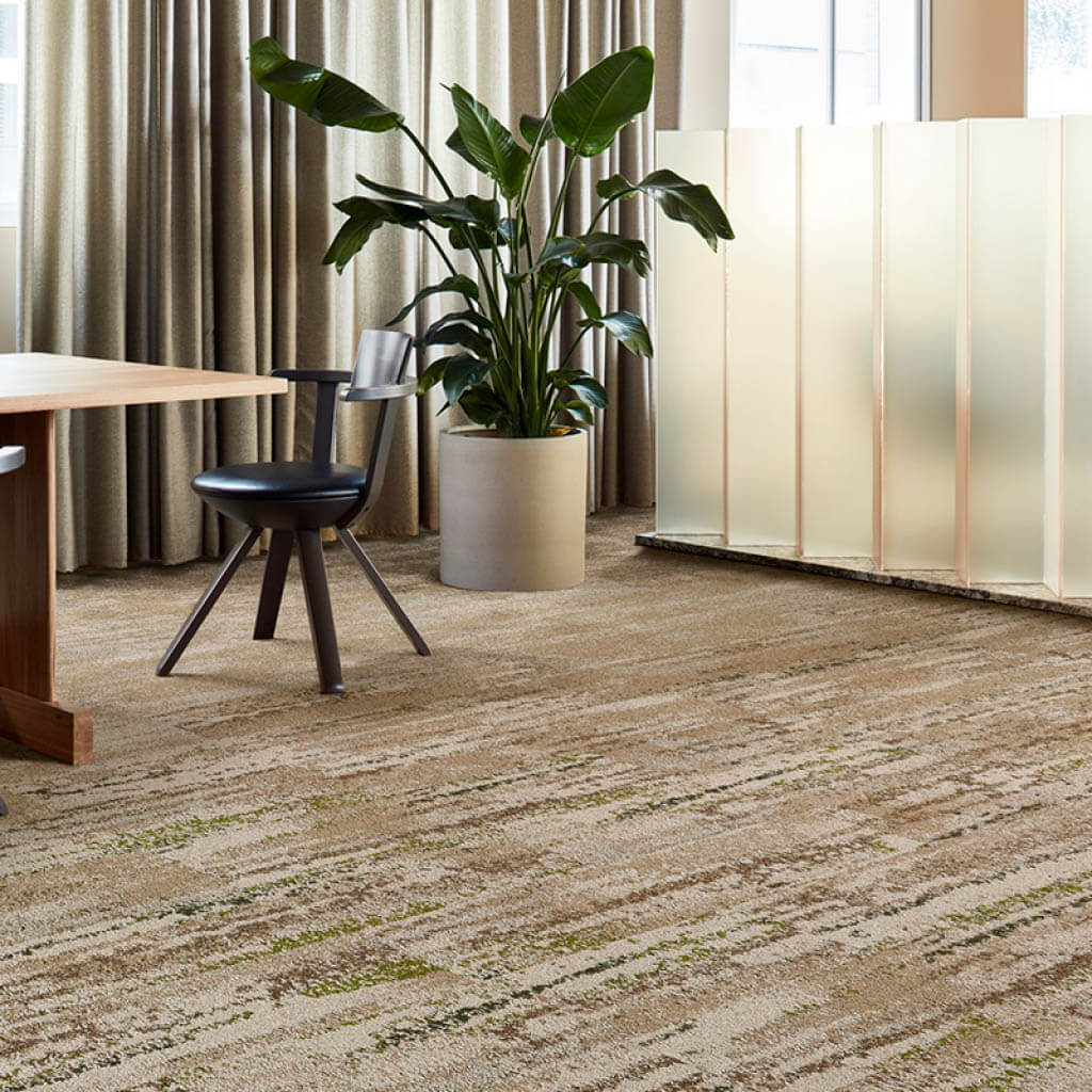 Interface Upon Common Ground Sandbank 2528001 Desert Carpet Planks - DCTUK