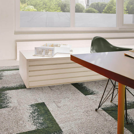 Interface Urban Retreat 101 Ash/Ivy Carpet Tiles - DCTUK