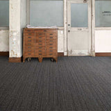 Interface WW860 Black Tweed 8109004 Carpet Planks - DCTUK