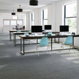 Interface WW860 Black Tweed 8109004 Carpet Planks - DCTUK