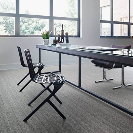 Interface WW860 Black Tweed 8109004 Carpet Planks - DCTUK