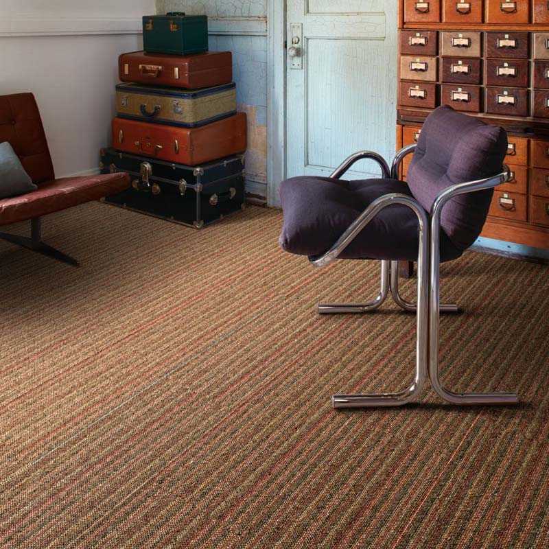 Interface WW865 Autumn Warp 8110006 Carpet Planks - DCTUK