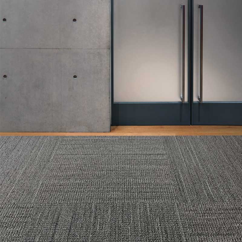 Interface WW870 Black Weft 8111004 Carpet Planks - DCTUK