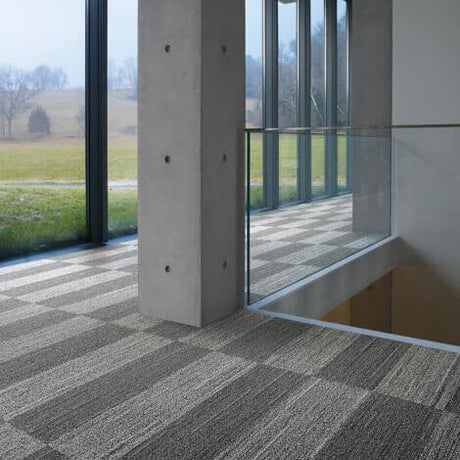 Interface WW870 Black Weft 8111004 Carpet Planks - DCTUK