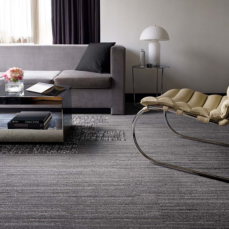 Interface WW880 Black Loom 8112004 Carpet Planks - DCTUK