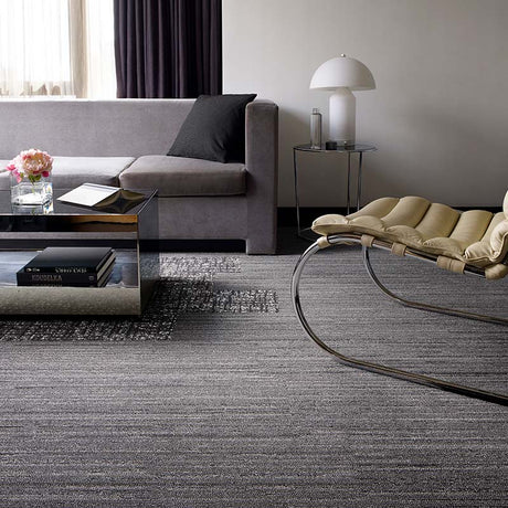 Interface WW880 Black Loom 8112004 Carpet Planks - DCTUK