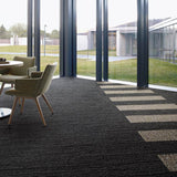 Interface WW890 Black Dobby 8113004 Carpet Planks - DCTUK