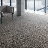 Interface WW890 Black Dobby 8113004 Carpet Planks - DCTUK