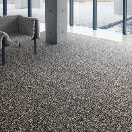 Interface WW890 Black Dobby 8113004 Carpet Planks - DCTUK