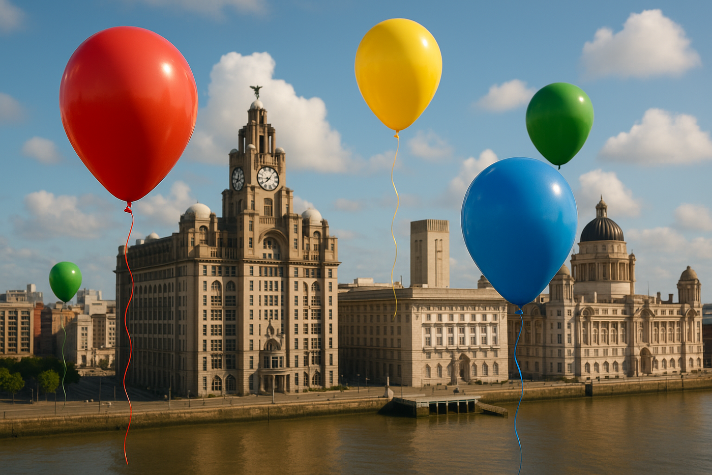 less balloons and make it more 3d