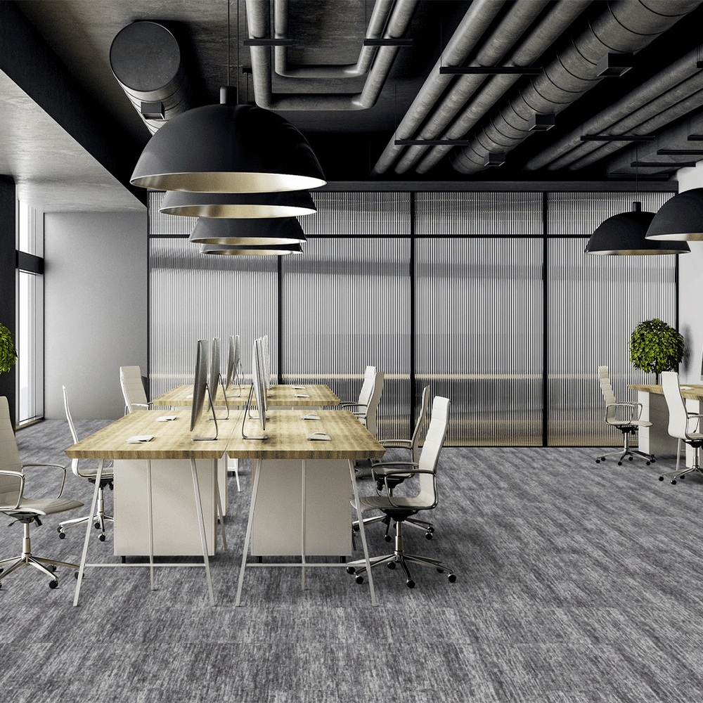 Milliken Modern Movement Simple Lines Carpet Planks