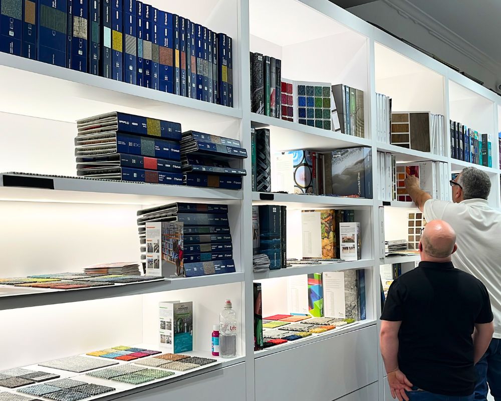 DCTUK London flooring showroom in Clerkenwell
