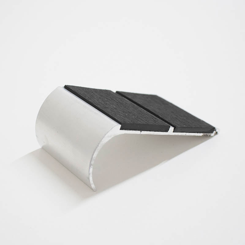Marlings MR2 Black Scoured Stair Nosing - DCTUK