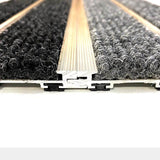 Mat.Works Frameworks Clic - Fix 12mm (Modular) MW Rib HD Anthracite Entrance Systems - DCTUK