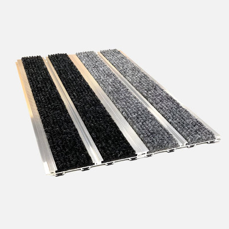 Mat.Works Frameworks Clic - Fix 12mm (Modular) MW Rib HD Anthracite Entrance Systems - DCTUK
