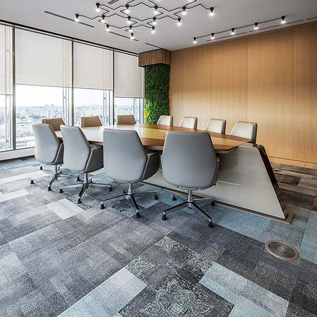Milliken Artistic Liberties - Outspoken Tradition Inset Acanthus OSI103 - 89 - 45 Carpet Tiles - DCTUK